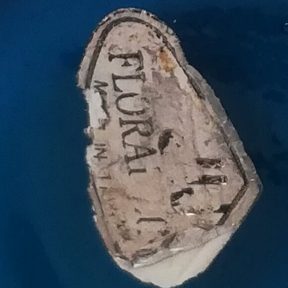 Vintage Blue Opaline Glass Bud Vase - Picture 4 of 4